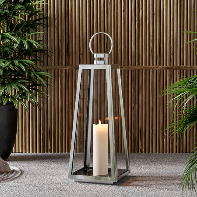 Stainless Steel Tabletop Lantern