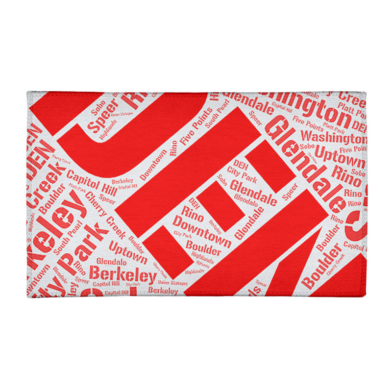 Chenille Indoor Rug, Rectangle 2' x 3'