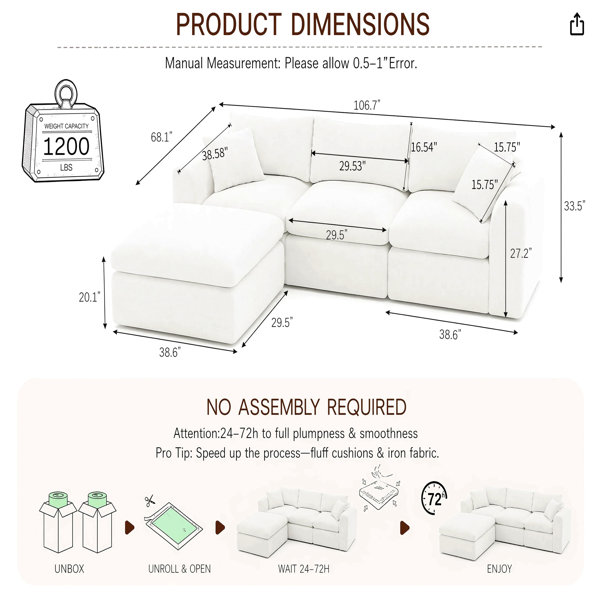 Dimensions du produit