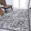 Tapis noir / ivoire Modern Persian-1309084265