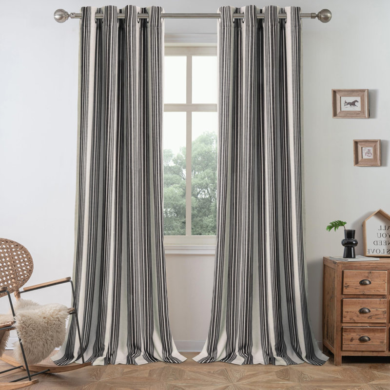 Blackout Curtain, Black, 132cm Width x 244cm Drop