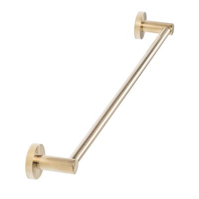 Lugano Towel Bar, Satin Brass