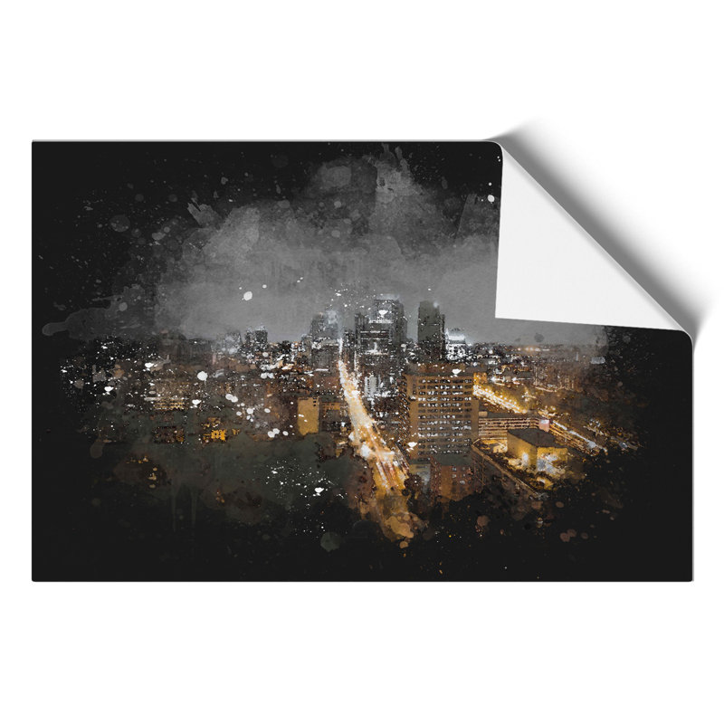 Montreal Skyline Vol.3 - Unframed Graphic Art, 21cm H x 30cm W x 0.1cm D