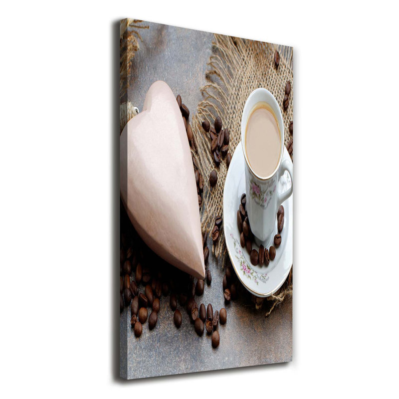 Green Leaves - Wrapped Canvas Print