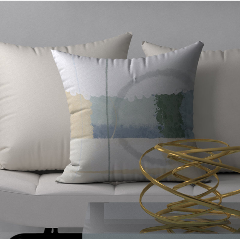  Housse et insert de coussin décoratif décoratif Active réactive, 18" x 18"