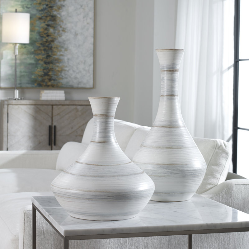 Pearletta Table Vase - Set of 2