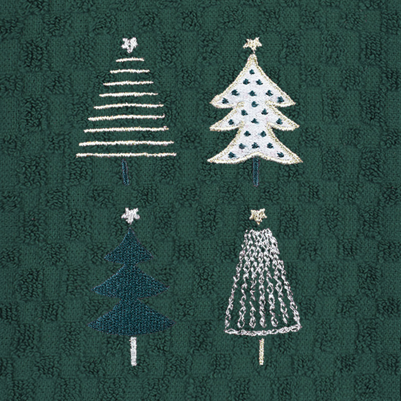Cotton Tea Towel Kitchen Towel, Green