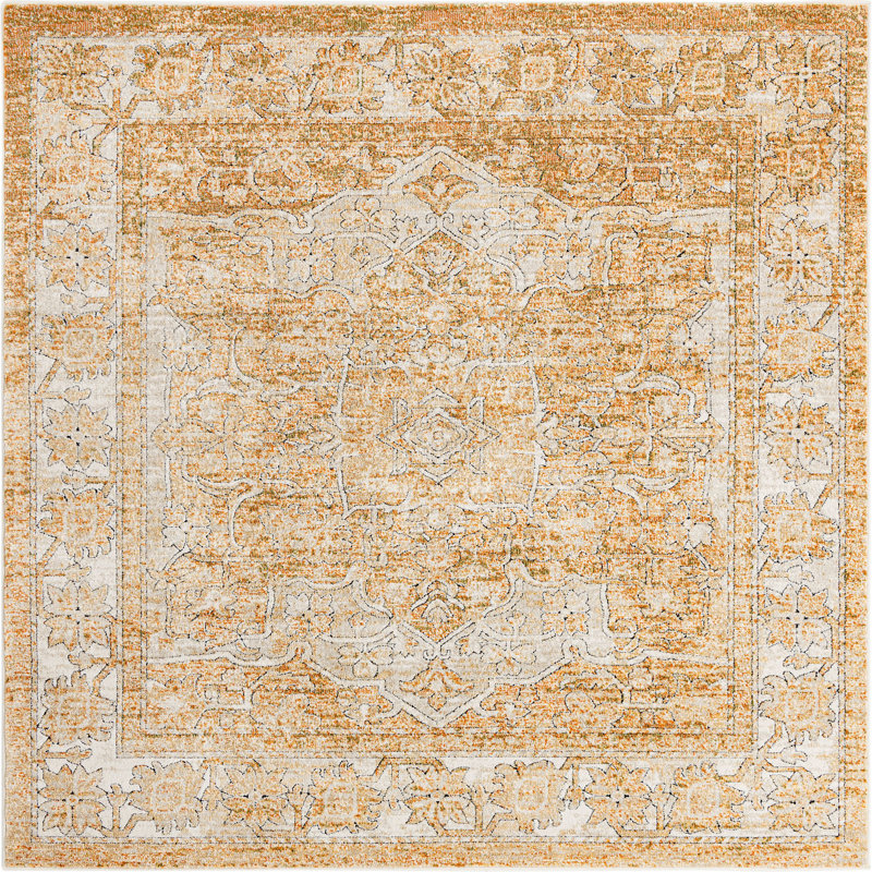 Charian Oriental Indoor Rug, Square 7'10"