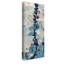« blue floral textile 1 », reproduction de peinture à l’acrylique sur toile tendue-33537584
