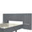 Upholstered Platform Bed with Big Headboard