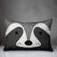 Housse de coussin rectangulaire et insert