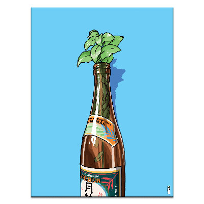 Tall Sake by Hugo Mathias - Print