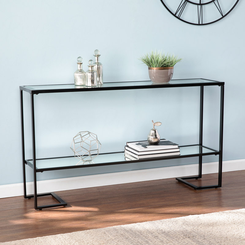 Narrow Console Table, Black