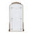 Hiromichi Arch Metal Floor Mirror, Full Length Mirror,Living Room Mirror,Bedroom Mirror