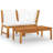 3 Piece Lounge Chair with Cushions-812272279