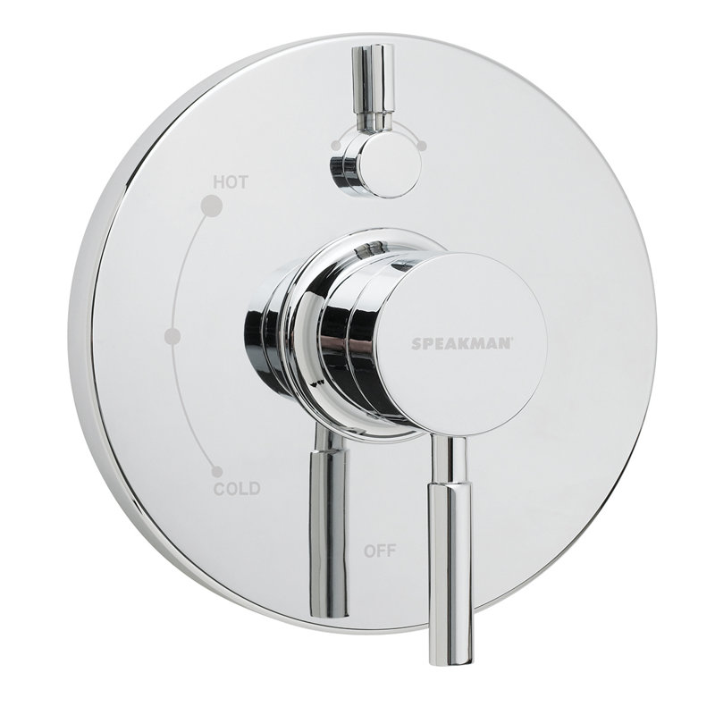 Garniture de valve de douche Neo Diverter, Chrome poli