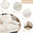 67" Modern Chenille Loveseat with 4-Level Adjustable Backrest, Convertible Sleeper Sofa Bed, Cloud-Like Deep Seat Couch for Living Room & Small Spaces-1019392339