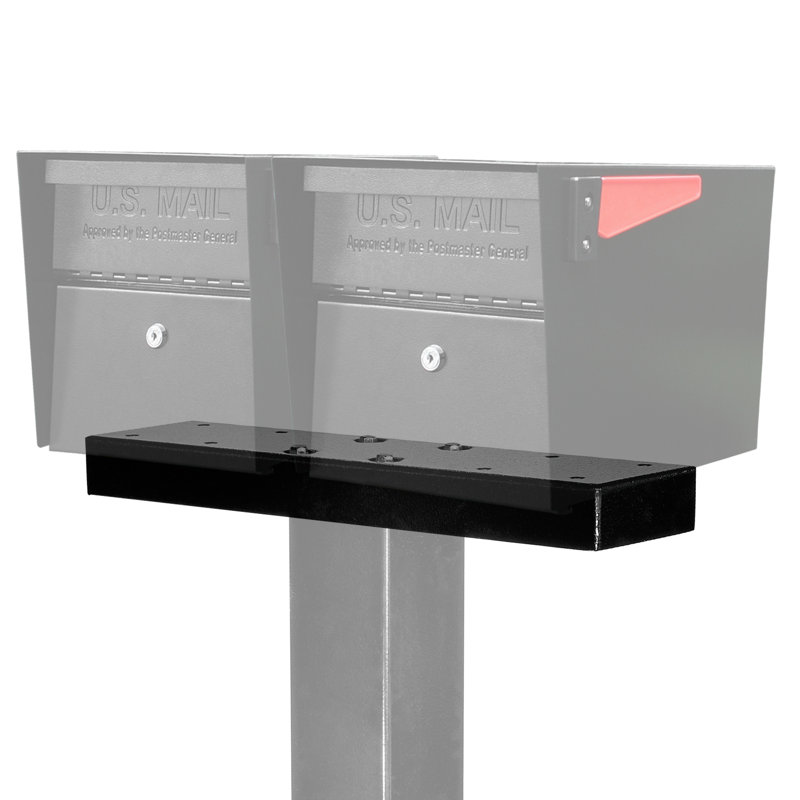 Barre d'écartement à 2 voies Mail Boss, Noir