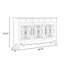 Banc de rangement vert en bois manufacturé-1941601156