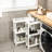 27.5'' H x 20.8'' W Utility Cart