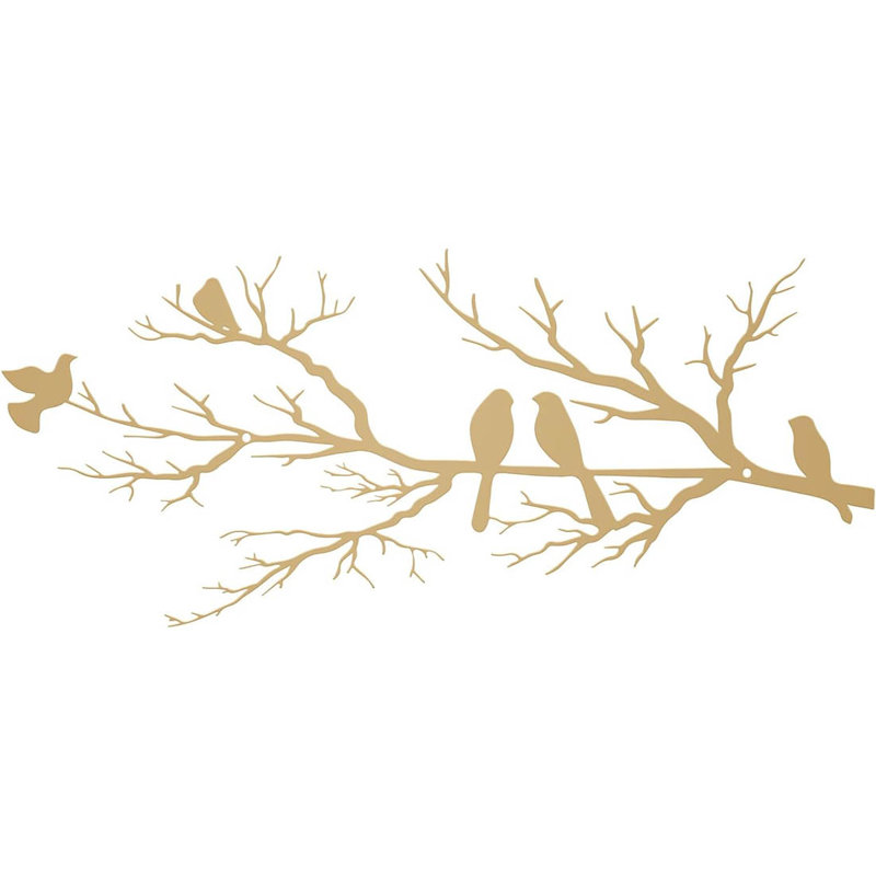 Metal Wall Decor, Gold