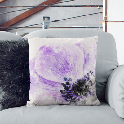 Anemone Flower Cushion with Filling