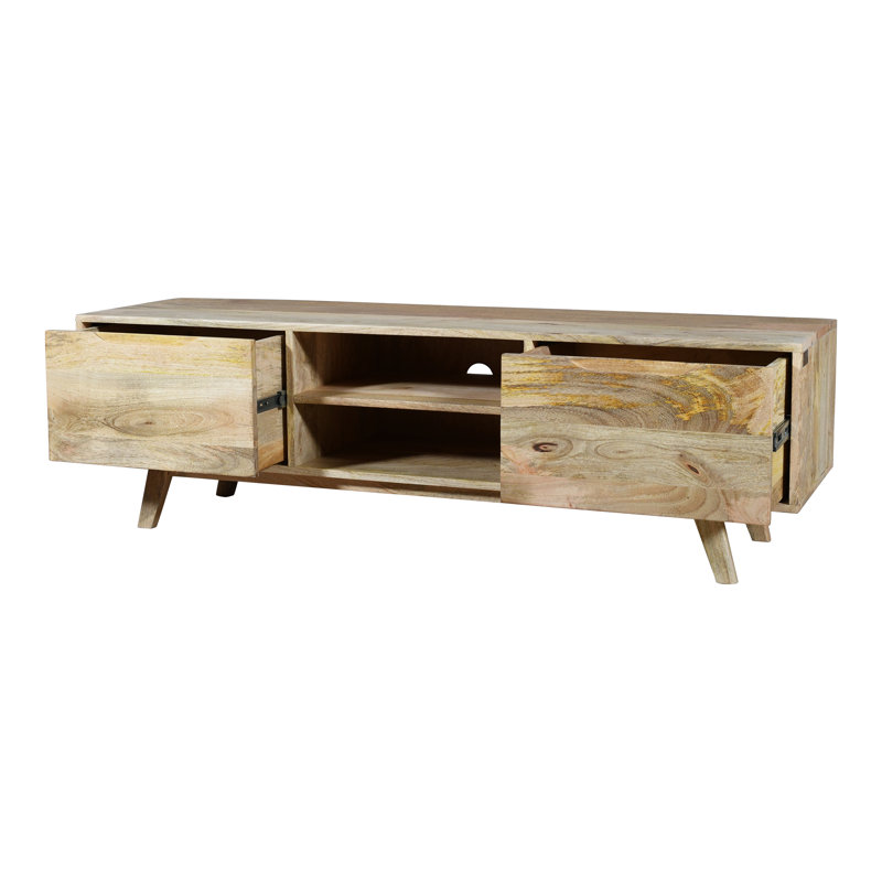 Crowell Unfinished TV Stand, Natural