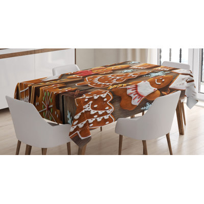 Gingerbread Man Tablecloth