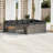 Vidaxl Garden Sofa Set Grey