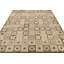 Hand Knotted Wool Geometric Area Rug in Polychromatic-2132953251
