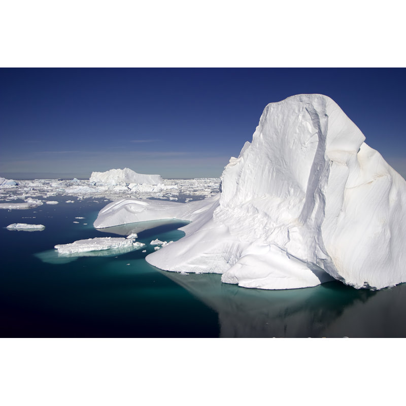 Antarctic Iceberg 1 Piece Wrapped Canvas Wall Art, 30cm H x 46cm W