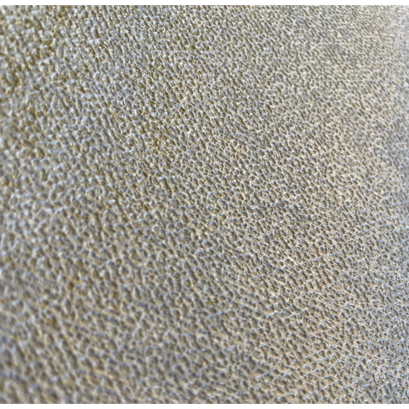 Papier peint tissé à rayures dégradées beige, Beige
