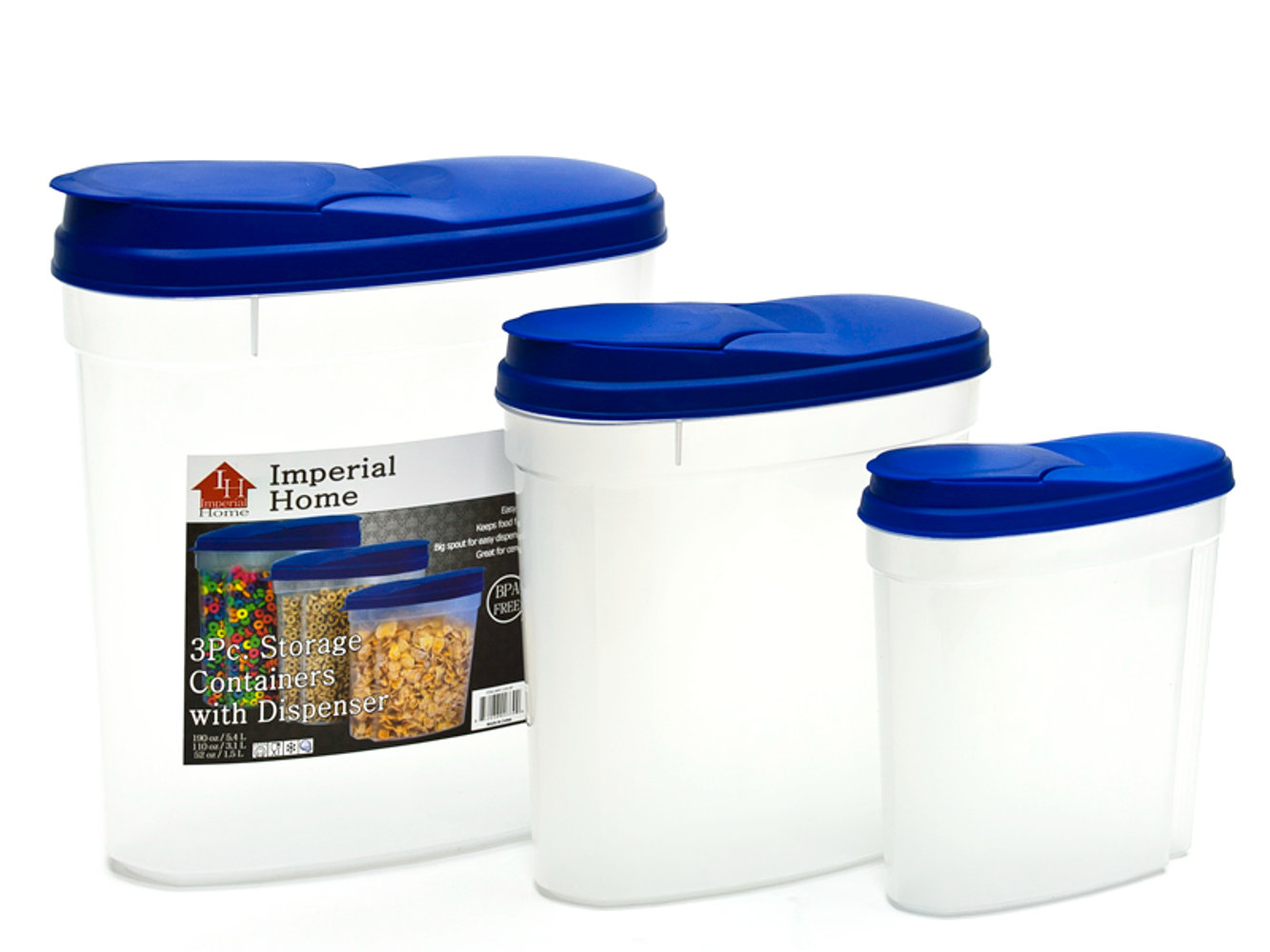 Food Storage Container - Set of 3