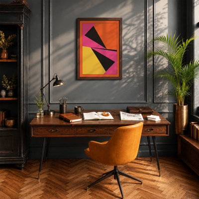 Angular Geometry Geometric - Print