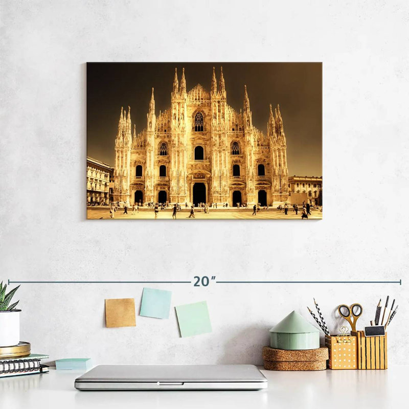 Ravi Gothic Milan Cathedral, 8" H x 12" W