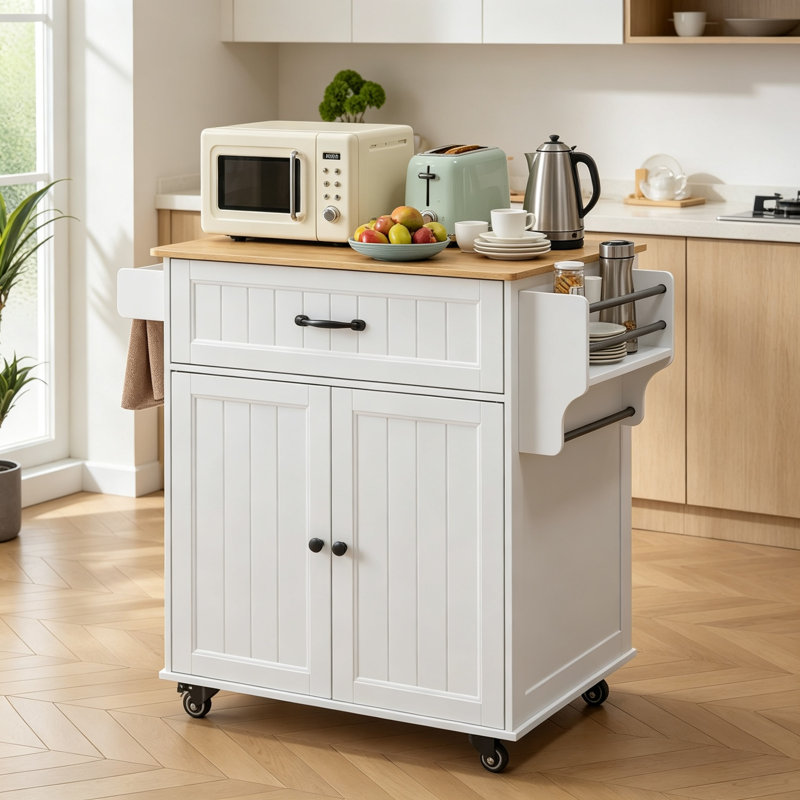 64 cm W Kitchen Island with