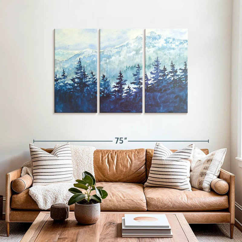 Alvord Snowy Mountain View, 36" H x 57" W