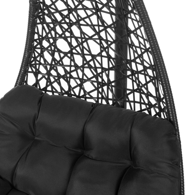 Lucien Hanging Chair, Black