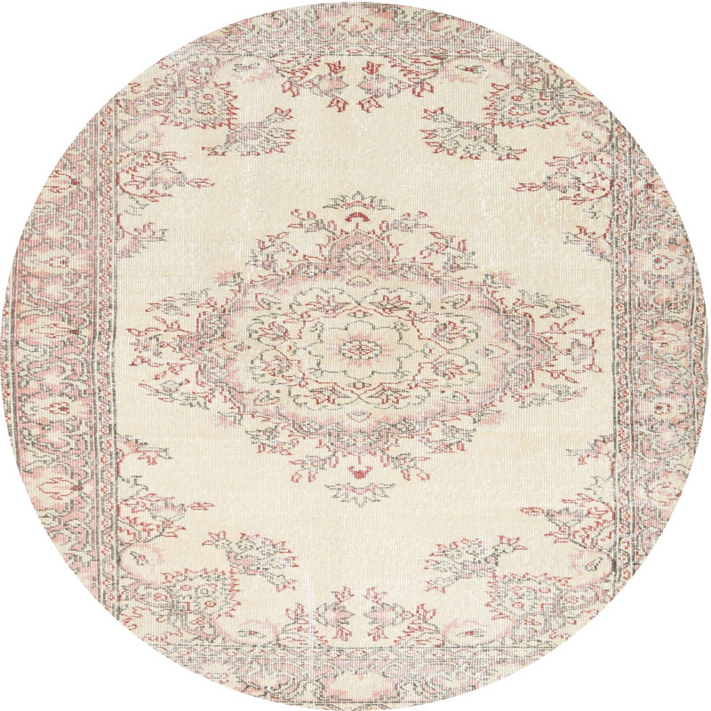 Normant Oriental Indoor Rug, Round 6'