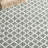 Workington Hand Woven Wool/Cotton Geometric Rug in Green/Ivory-1243914118