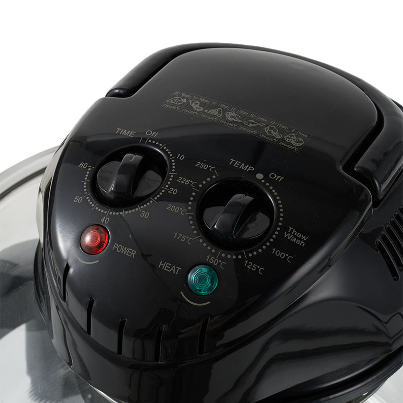 Living And Home 12L Air Fryer Oven, Black
