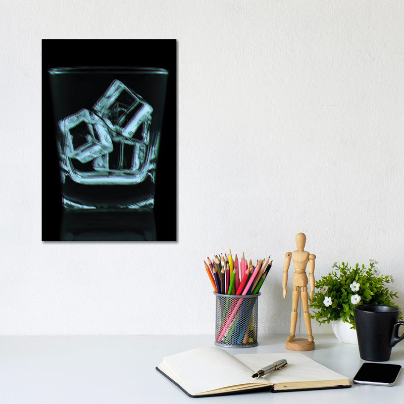 Whiskey Rocks II by 5by5collective - Gallery-Wrapped Canvas Giclée on Canvas, 20.32 cm H x 30.48 cm W, No Frame