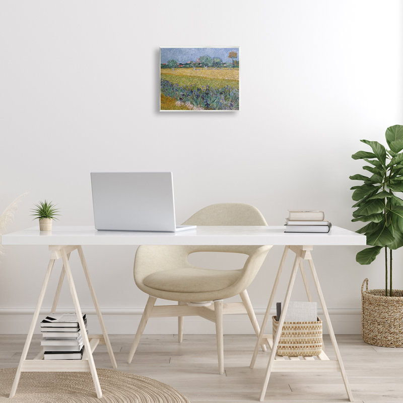 Art mural, "Van Gogh View of Arles" par one1000paintings
