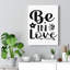 Be In Love - Wrapped Canvas Print-1954593654