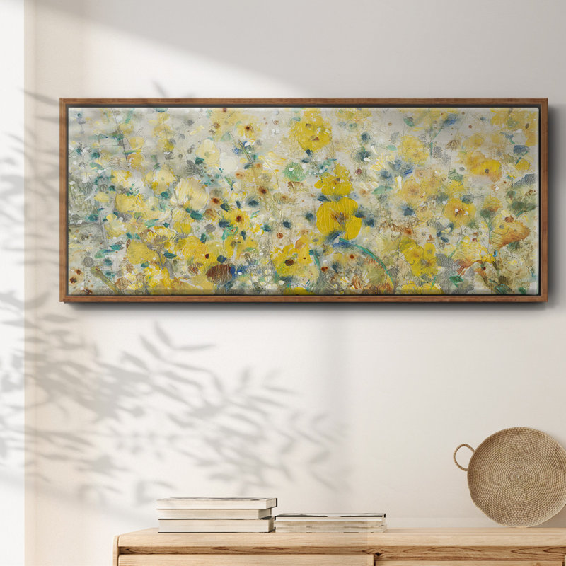 «Cheerful Garden II», toile encadrée, H 8 po x l 20 po
