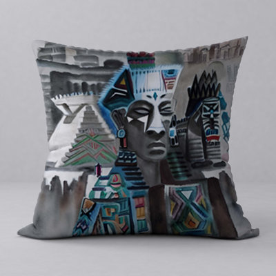 Reversible Throw Pillow