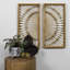 Suspension murale en bois