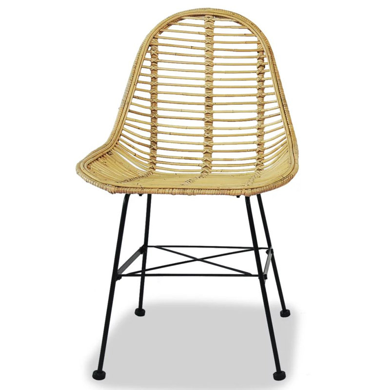 Denney 84cm H Side Chair, Light Brown, 4