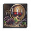 Charlton Home® «Two Glasses Of Wine» par Rey Klimt, art mural en métal-1397974378