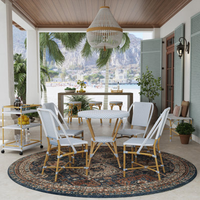 Ensemble repas pour terrasse 3 personnes Ellie